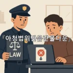 legal image 아청법위반음란물다운 9610