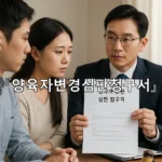 legal image 양육자변경심판청구서 9699
