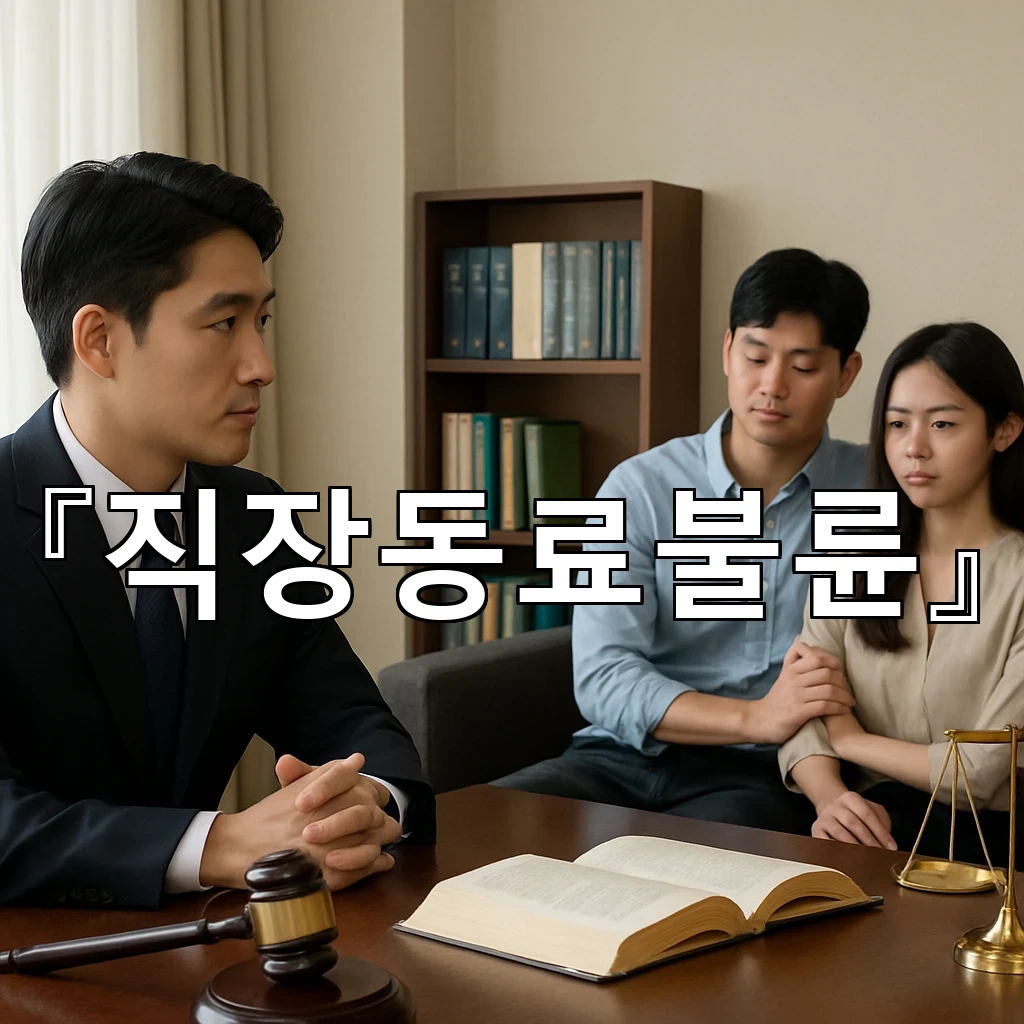 직장동료불륜 소문이 퍼진 뒤 마음을 다잡는 현실적인 방법